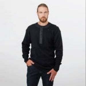 Black Bundle 2 Long Sleeve Stanfields Heritage Wool Shirt